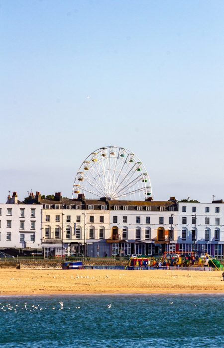 A,Scenic,View,Of,Margate’s,Beachfront,,Showcasing,Its,Iconic,Ferris A,Scenic,View,Of,Margate's,Beachfront,,Showcasing,Its,Iconic,Ferris