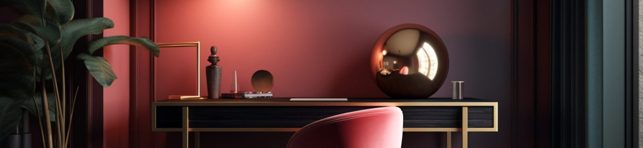 Modern domestic room with elegant wood design generated by artificial intelligence